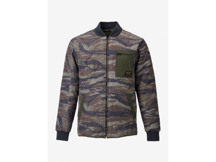 яке-BURTON-MB MALLETT JK W18 -OLIVE GRN WORN TIGER